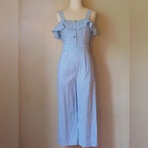 #84 Ruffle Striped Zara Jumpsuit !